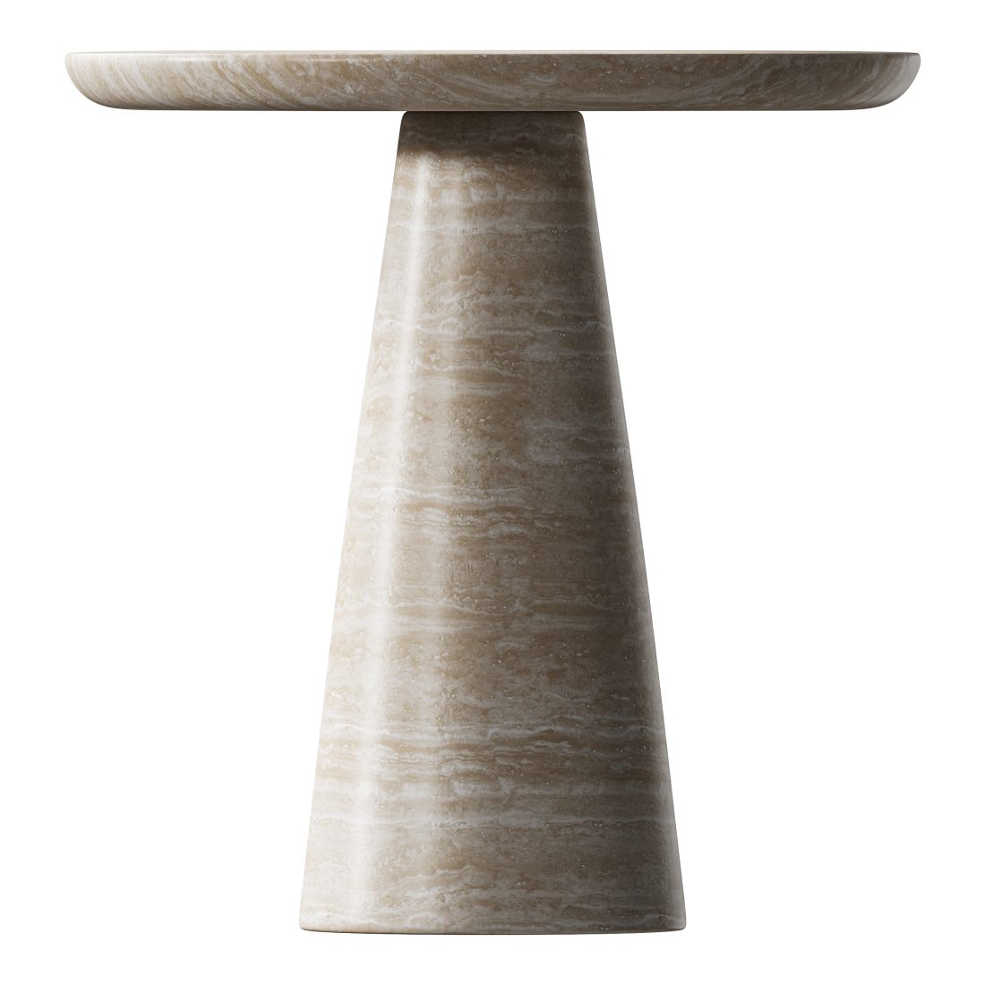 Travertine Connection Table 3D Model for Corona | CGMood