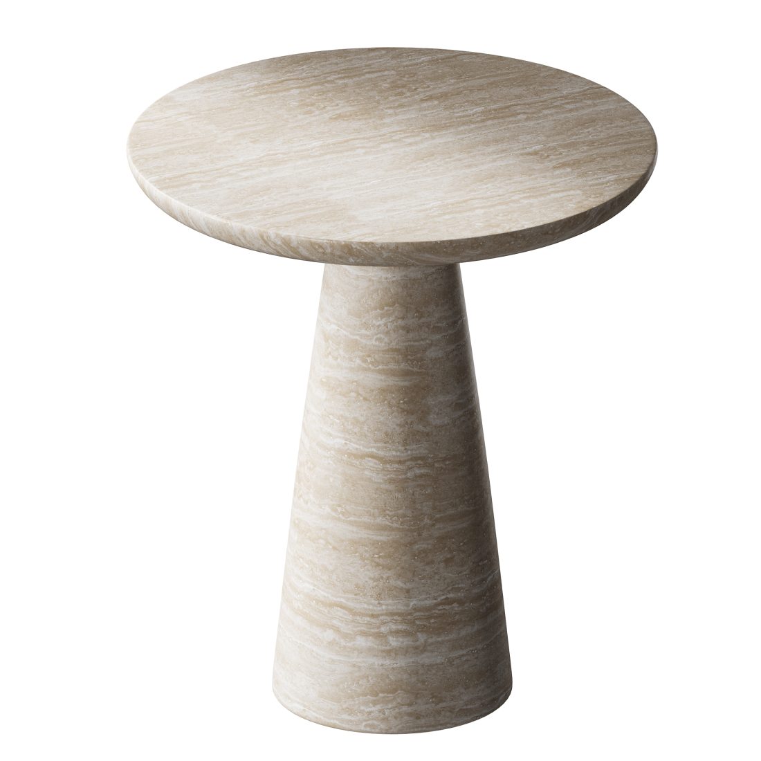 Travertine Connection Table 3D Model for Corona | CGMood