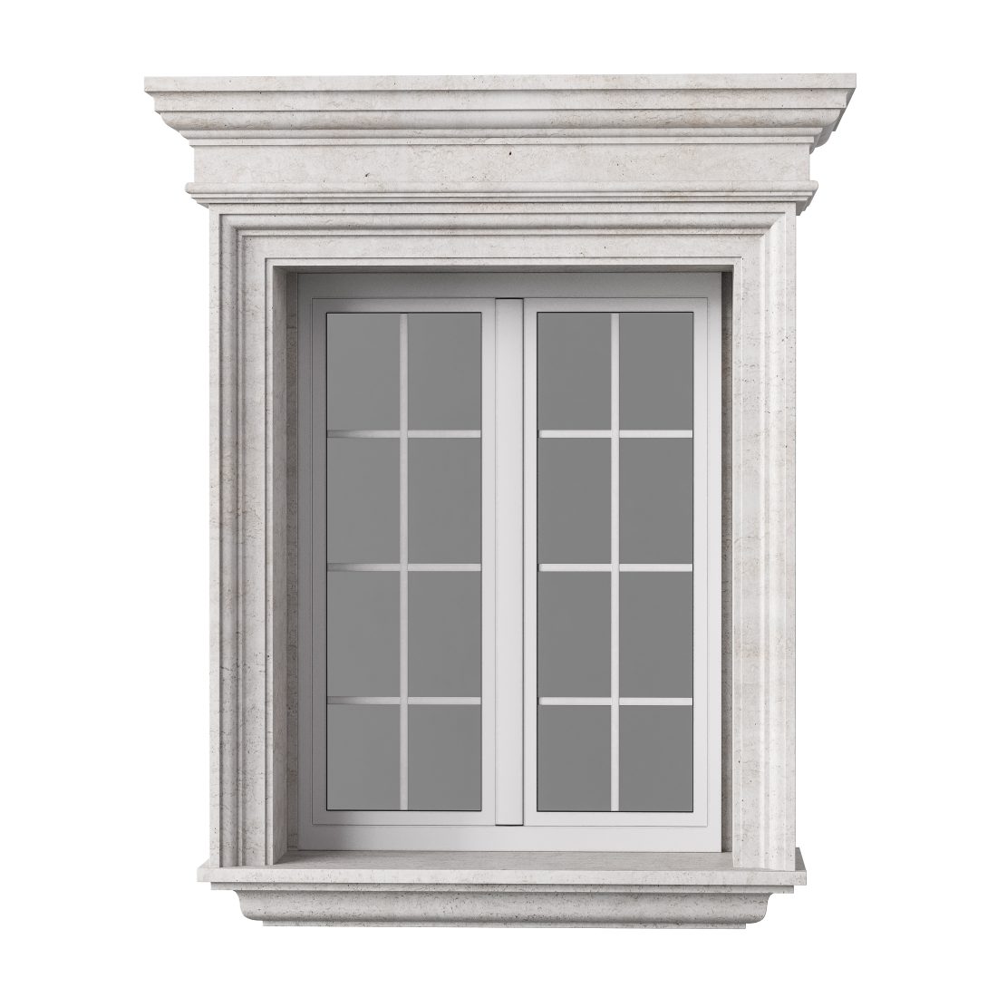 Architectural Classic Window 3d Model 4 3D Model for VRay, Corona | CGMood
