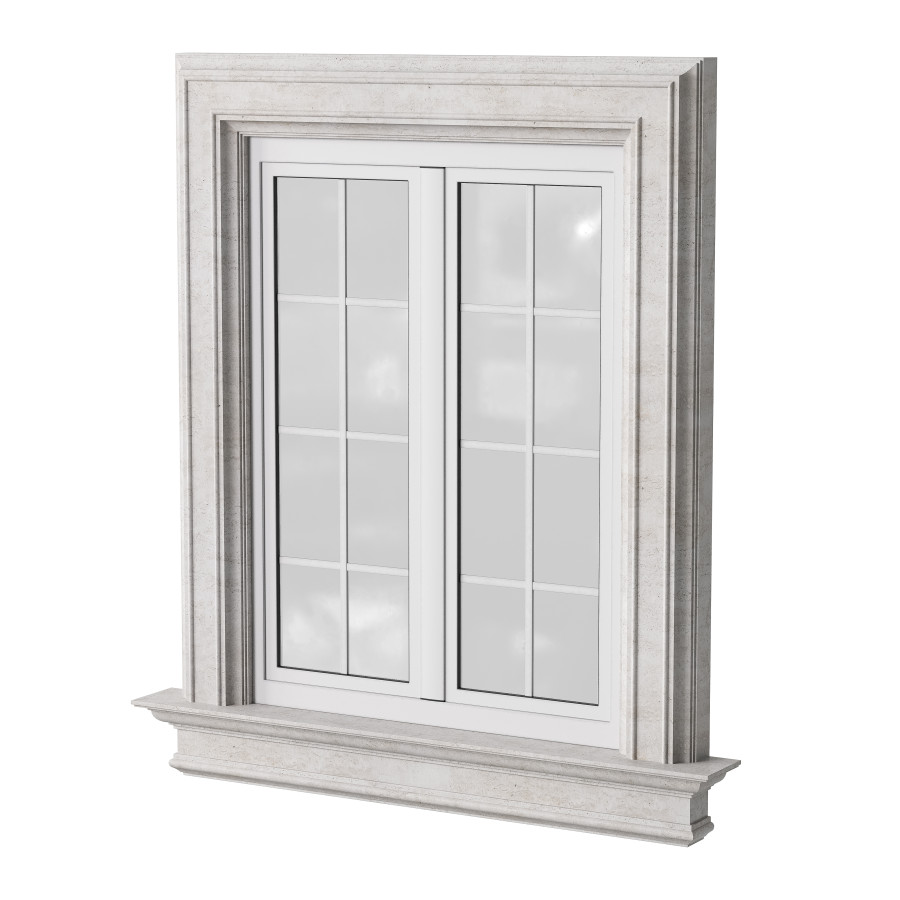 Architectural Classic Window 3d Model 5 3D Model for VRay, Corona | CGMood