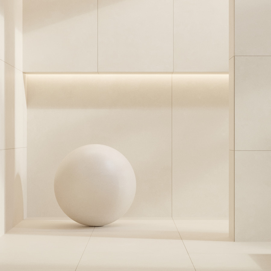 Stone Tile Set 22 - Sand Porcelanic Concrete Material | CGMood