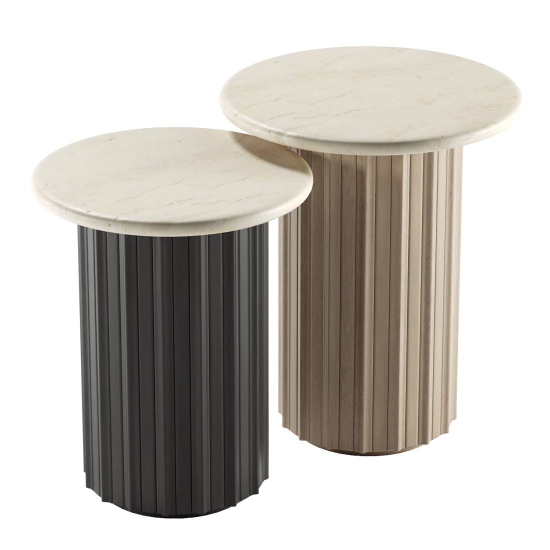 Side Table Render Zante Round Side Table 3D Model for VRay, Corona | CGMood