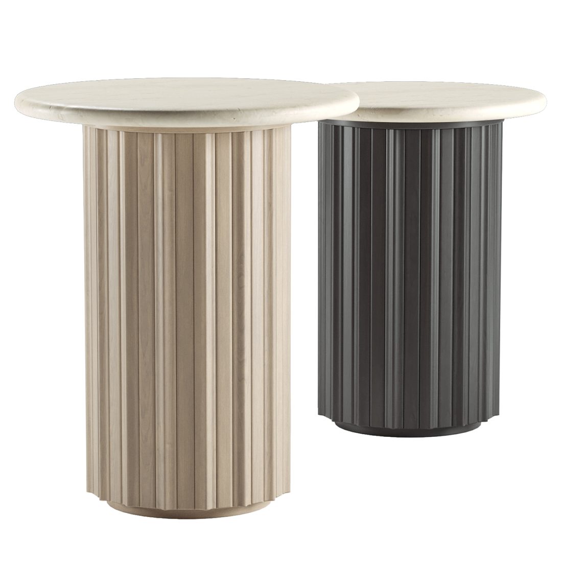 Side Table Render Zante Round Side Table 3D Model for VRay, Corona | CGMood