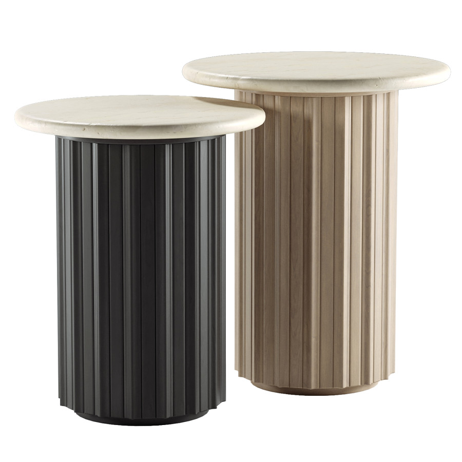 Side Table Render Zante Round Side Table 3D Model for VRay, Corona | CGMood