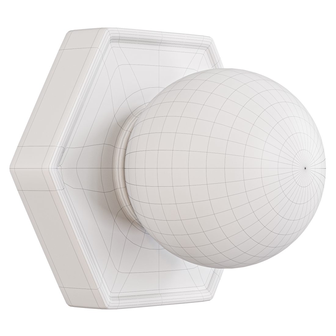 Holi Wall Lamp 05 3D Model for VRay, Corona | CGMood