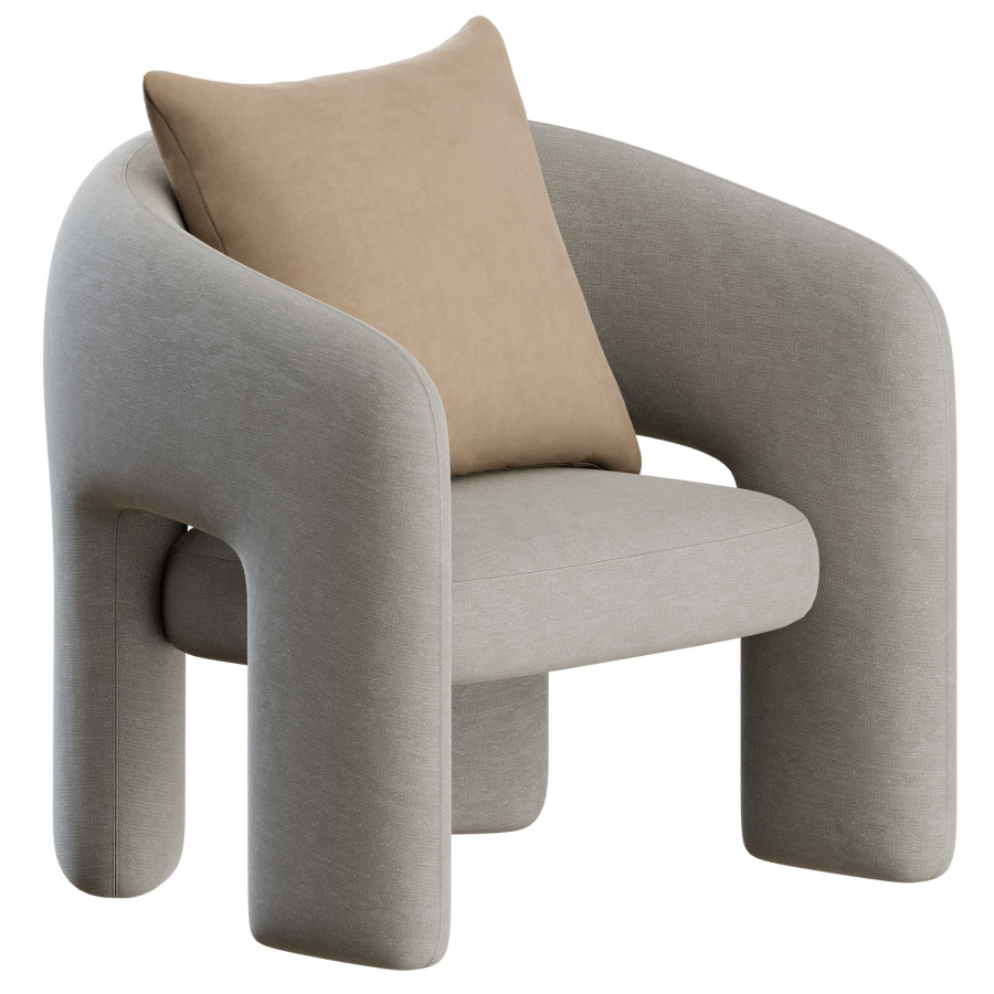 Bold Armchair By Mohdern 3D Model for Corona | CGMood