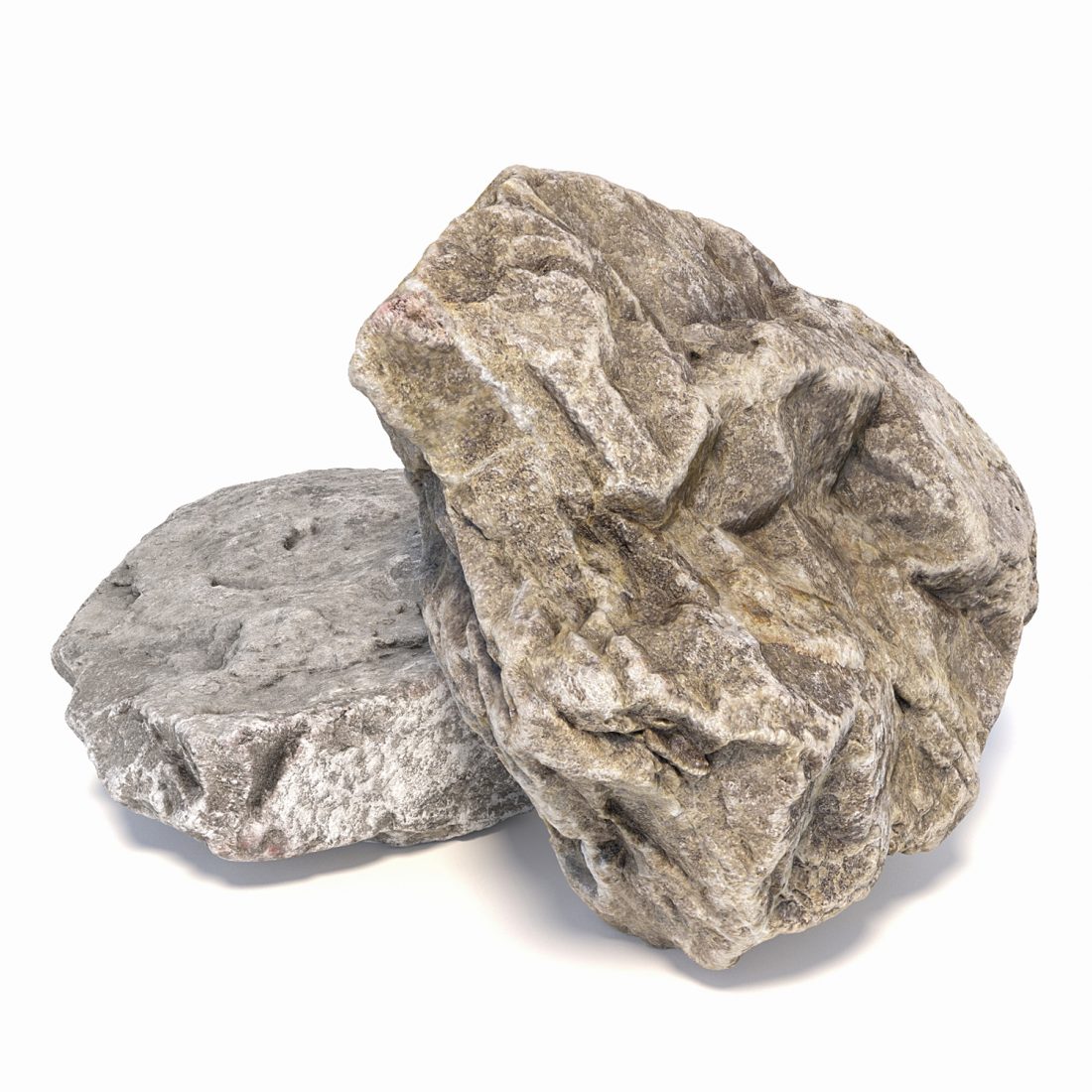 Realistic Hobby Rocks Realistic Rock Set 3D Model for VRay | CGMood