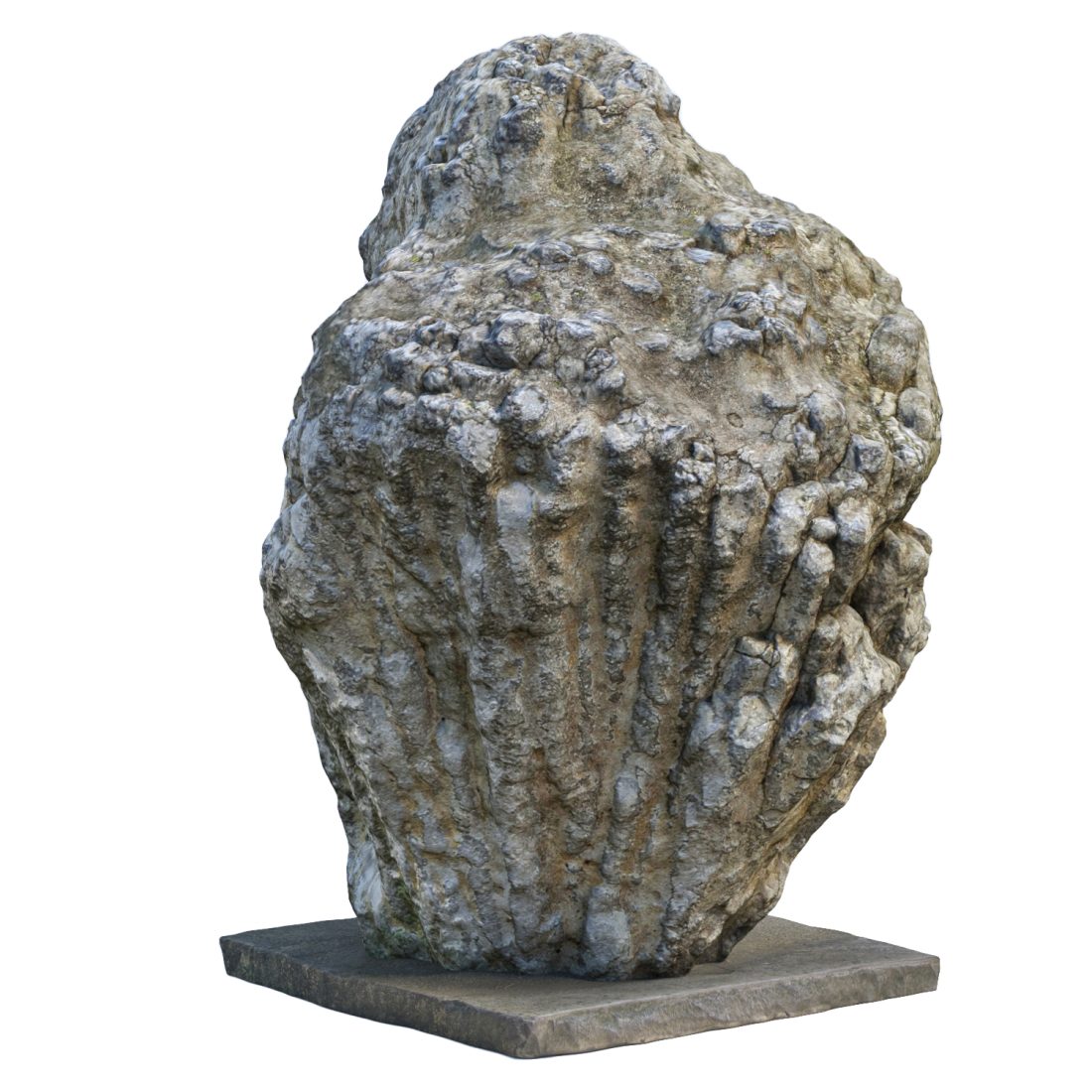 Natural Stone Sculpture 3D Model for VRay, Corona | CGMood