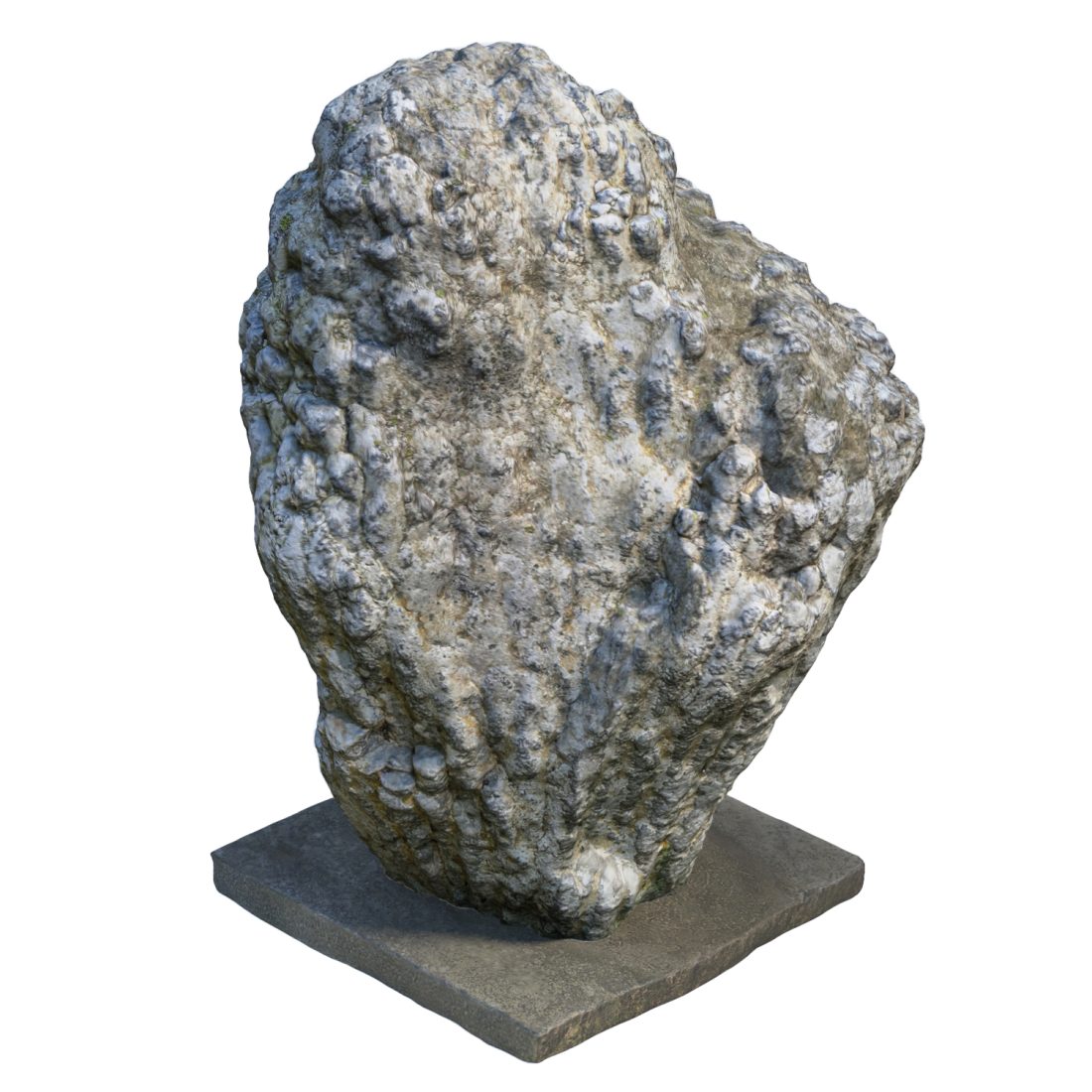 Natural Stone Sculpture 3D Model for VRay, Corona | CGMood