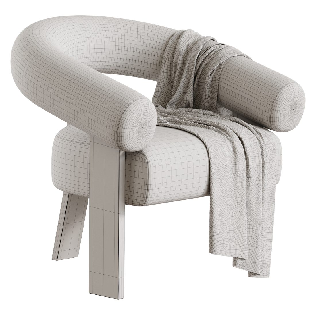 Corena Rickel Rickel Armchair 3D Model for Corona | CGMood