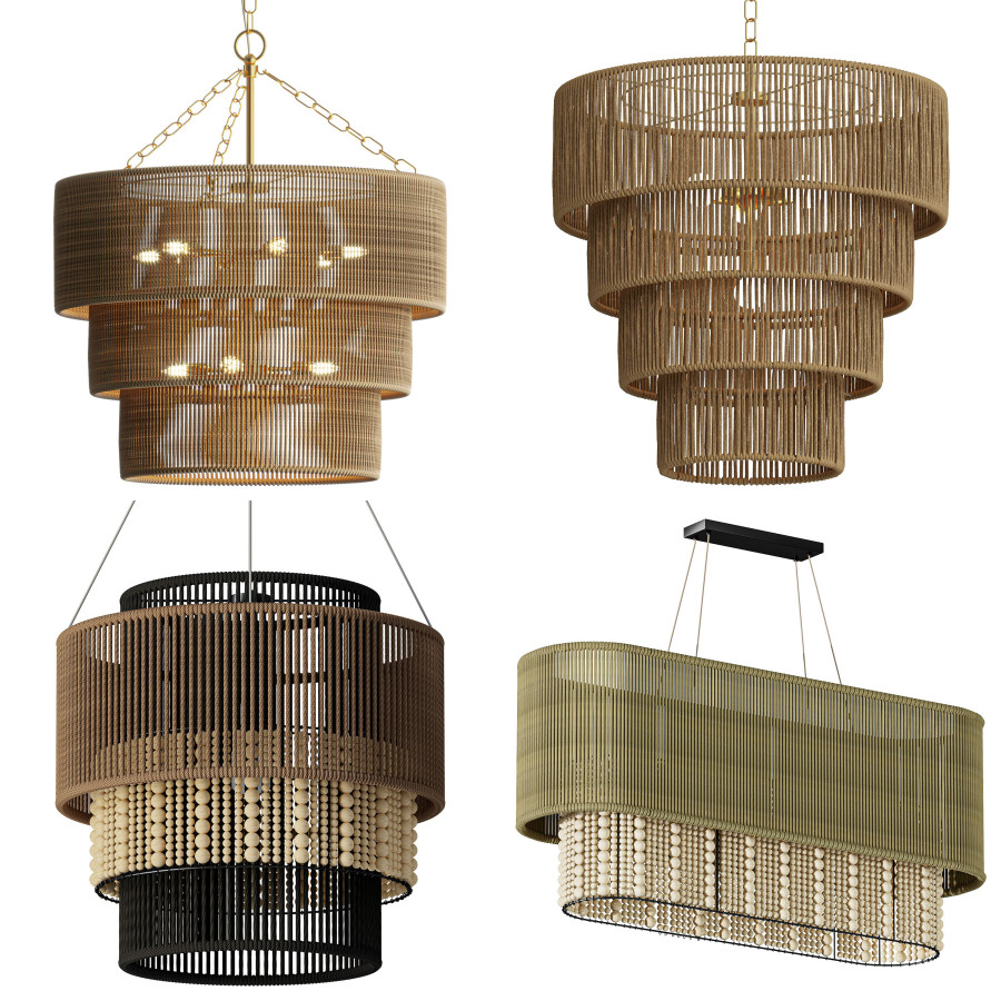 Edl Light Collection - 8 Professional Pendant Lamps by Sodiq Samadov