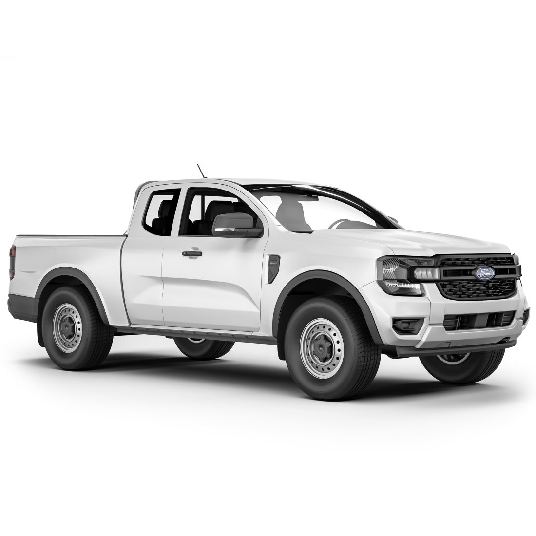 Ford Ranger XL 2023 3D Model for VRay | CGMood