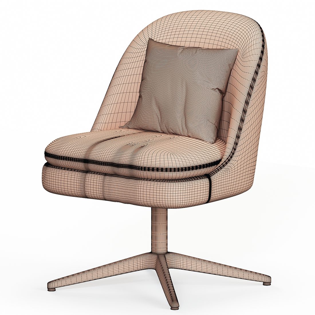Modani Chair Cielo Chair By Modani 3D Model for Corona | CGMood