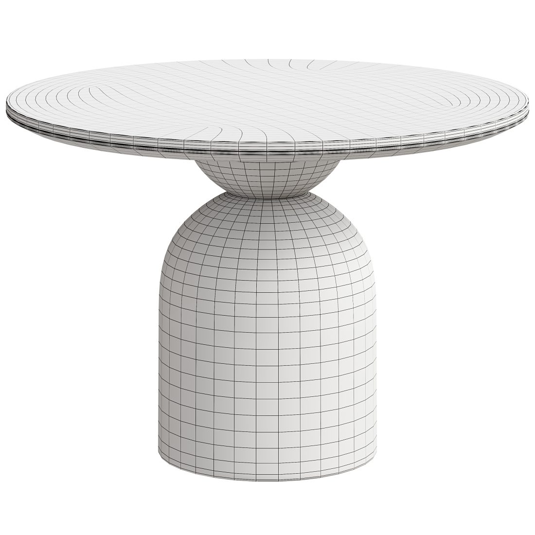 Sigrid Round Dining Table 3D Model for Corona | CGMood
