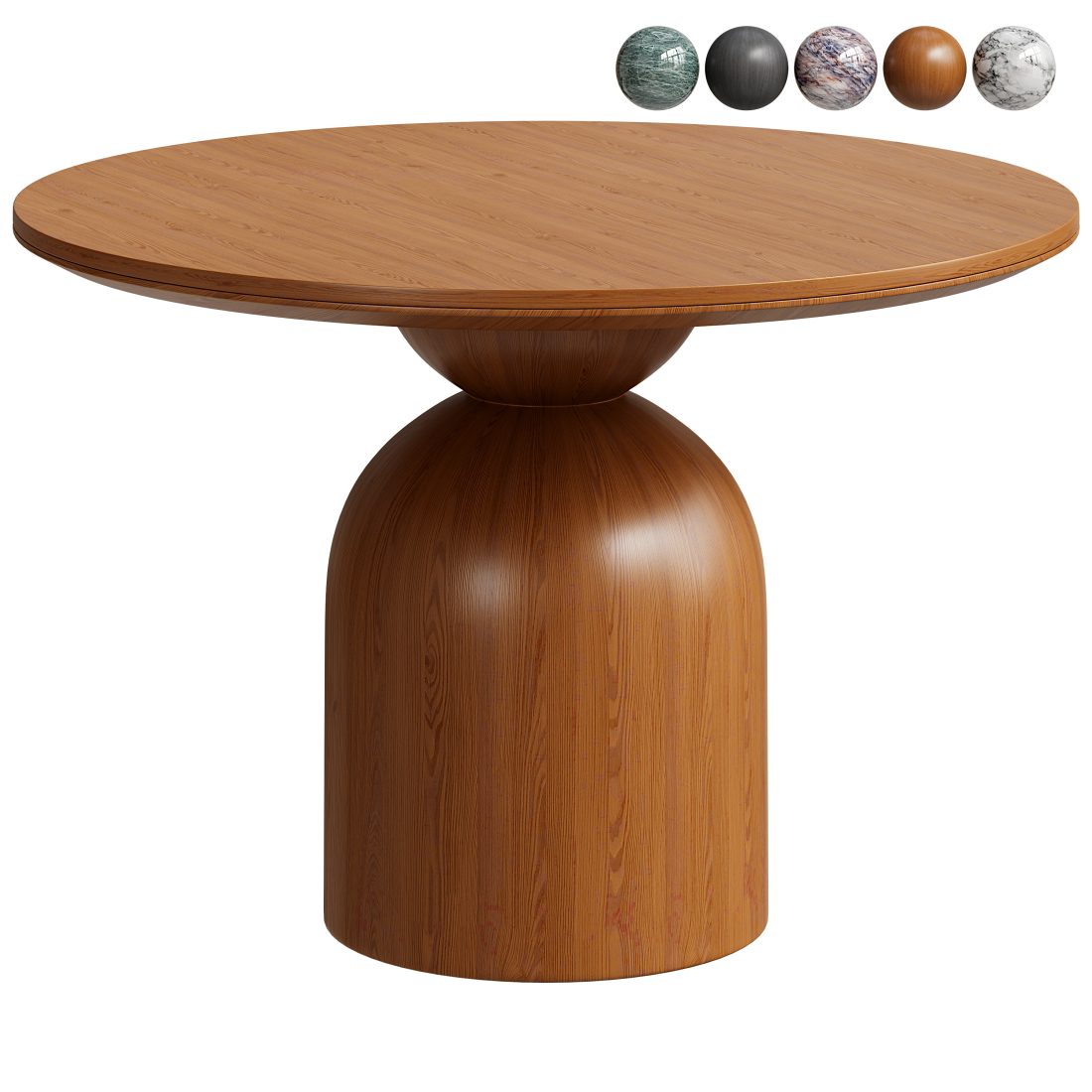 Sigrid Round Dining Table 3D Model for Corona | CGMood
