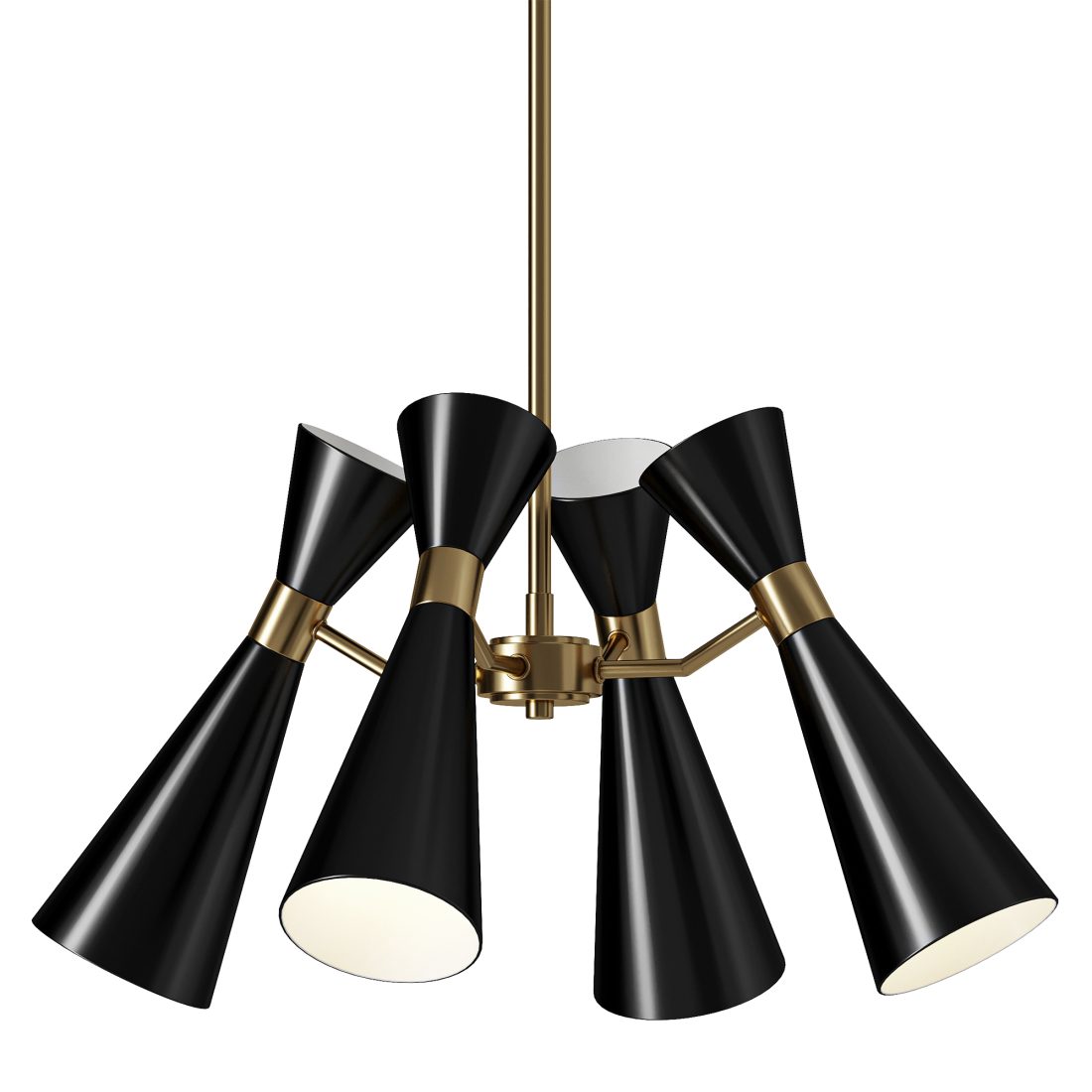 Aiden 4 Light Chandelier 3D Model for Corona | CGMood