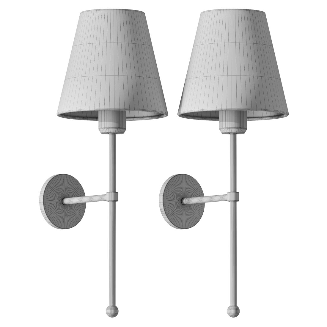 Elegant Wall Lamp 3D Model for Corona | CGMood