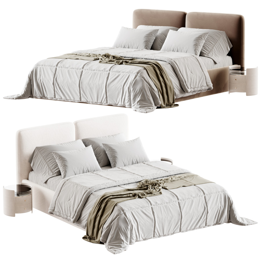 Bodes Bed 3D Model for Corona | CGMood