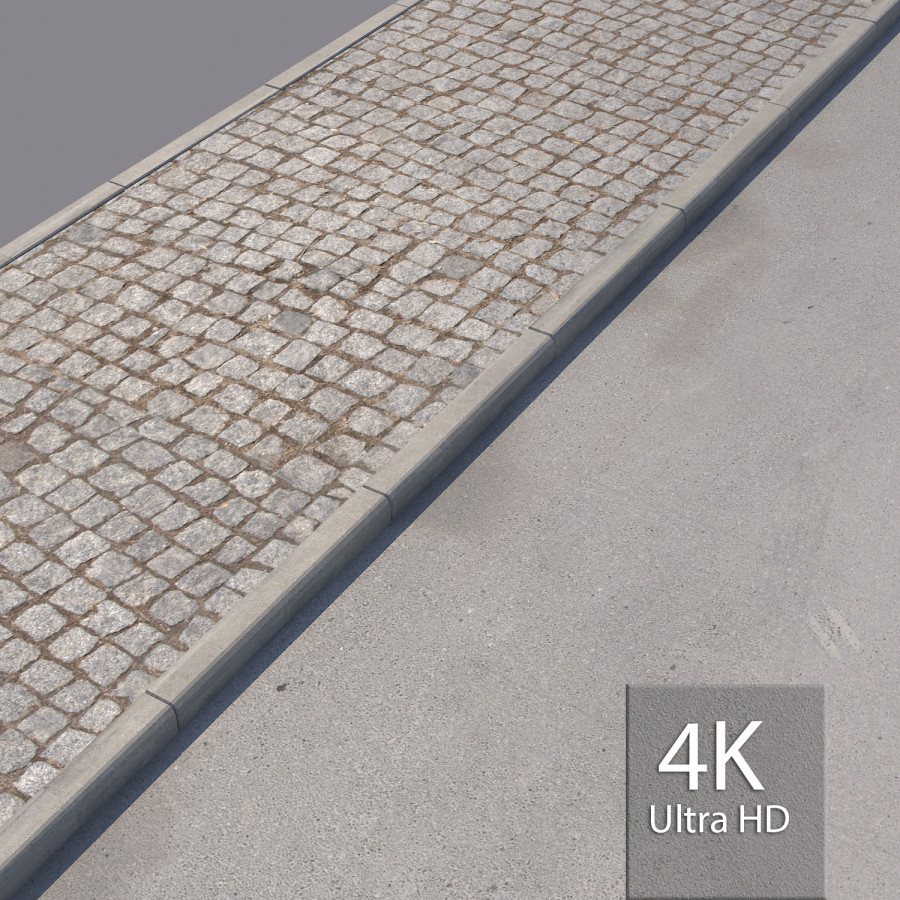 Cobblestone Pavement Section by Sergey Koshkarov