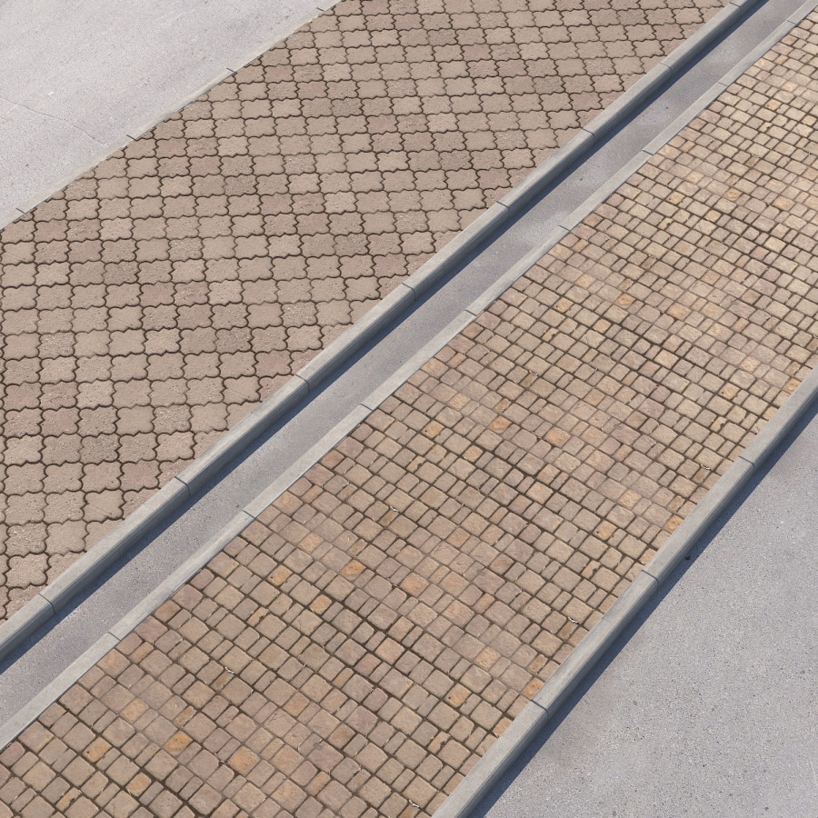 Pavement Set with Borders by Sergey Koshkarov