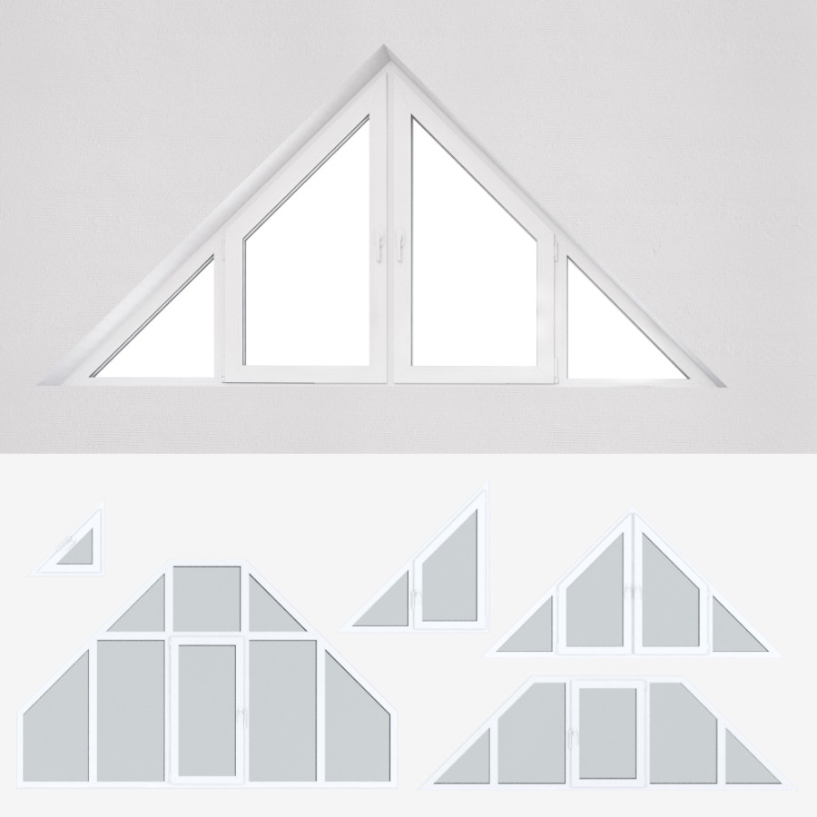 Curved Plastic Windows 3D Model for VRay | CGMood