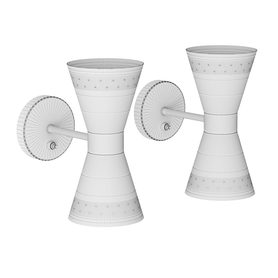 Collector Wall Lamp 3D Model for Corona | CGMood