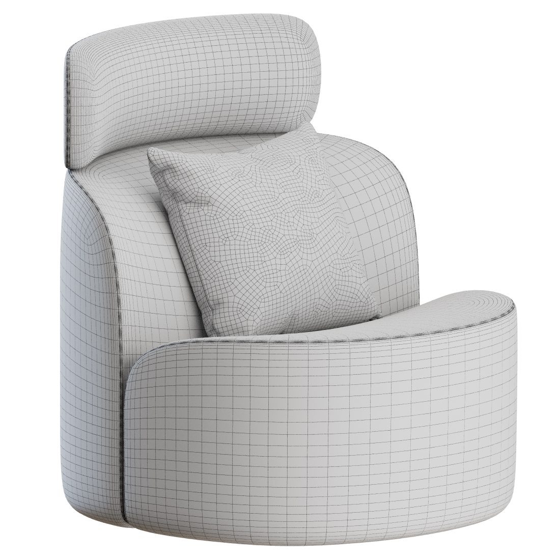 Aqualuna Armchair By Poliform 3D Model For Corona CGMood aqualuna-armchair-by-poliform-3d-model-for-corona-cgmood