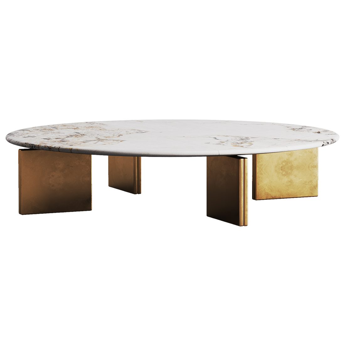 Yves Coffee Table Set By Minotti 3D Model for VRay, Corona | CGMood