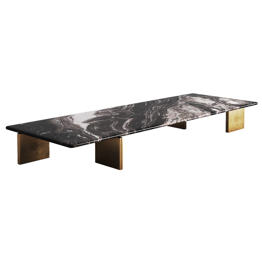 Yves Coffee Table Set By Minotti 3D Model for VRay, Corona | CGMood