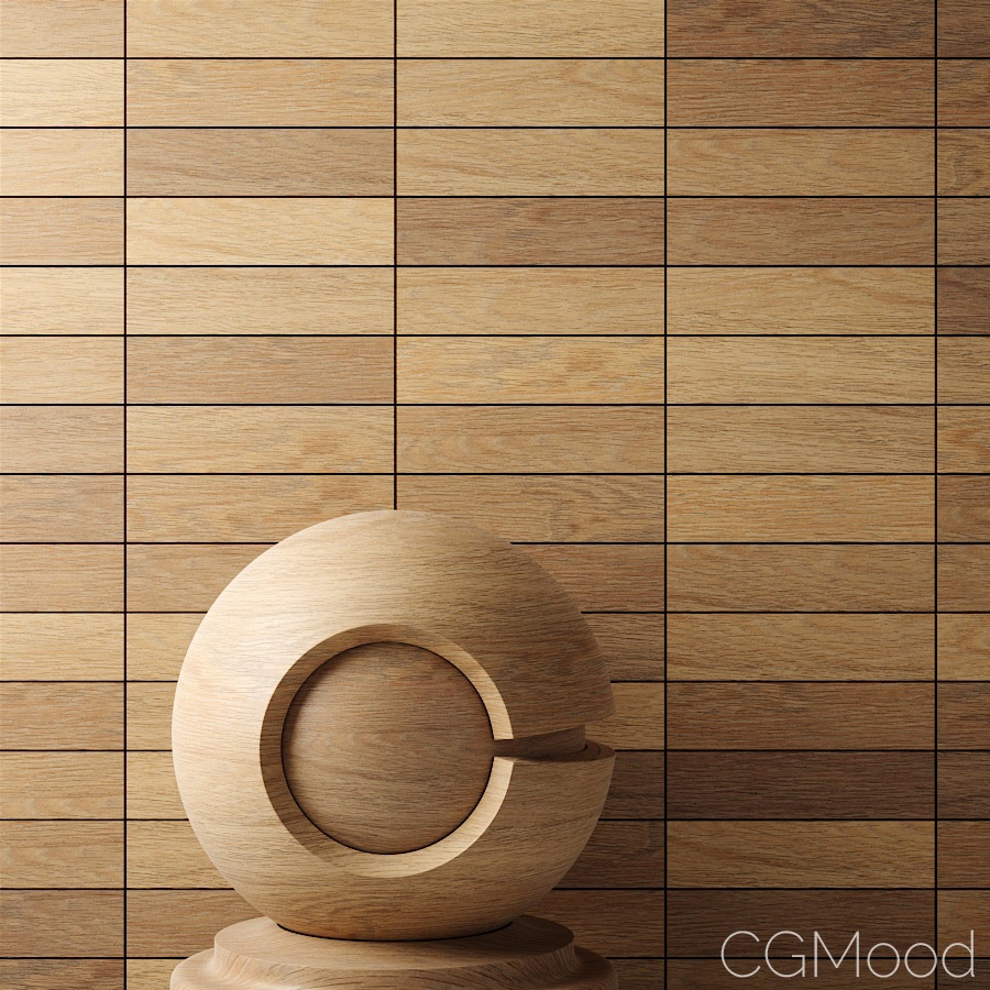 Randomizing materials - Wood with variations in FStormRender by The CGMood Team