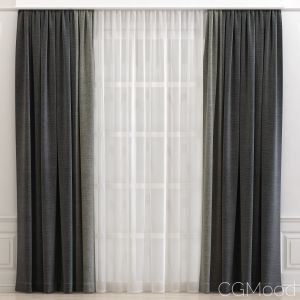 Curtains Set №622