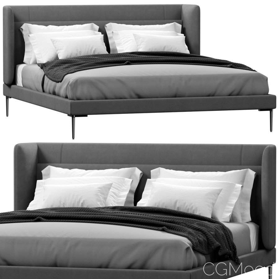 Bed Boconcept Austin 3D Model for VRay | CGMood
