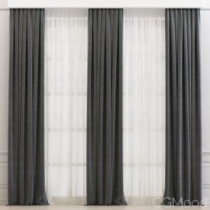 Curtains Set №643