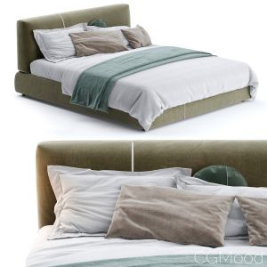 Sanders Upholstered Bed By Ditre Italia