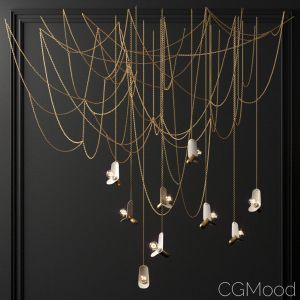 Chain Chandelier By Lindsey Adelman