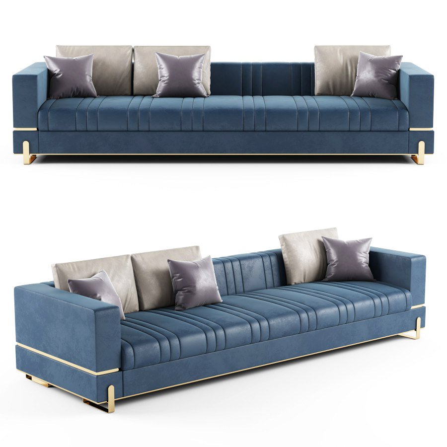 Capital Collection Grand Capital Collection Grand 3 Seater Sofa 3D Model for VRay | CGMood