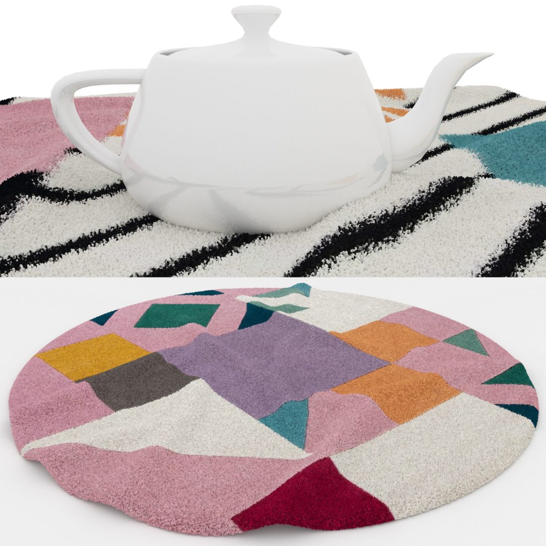 Rugs No 110 - 3D Model for VRay, Corona, VRay