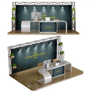 Trade Show Booth Kit Counter