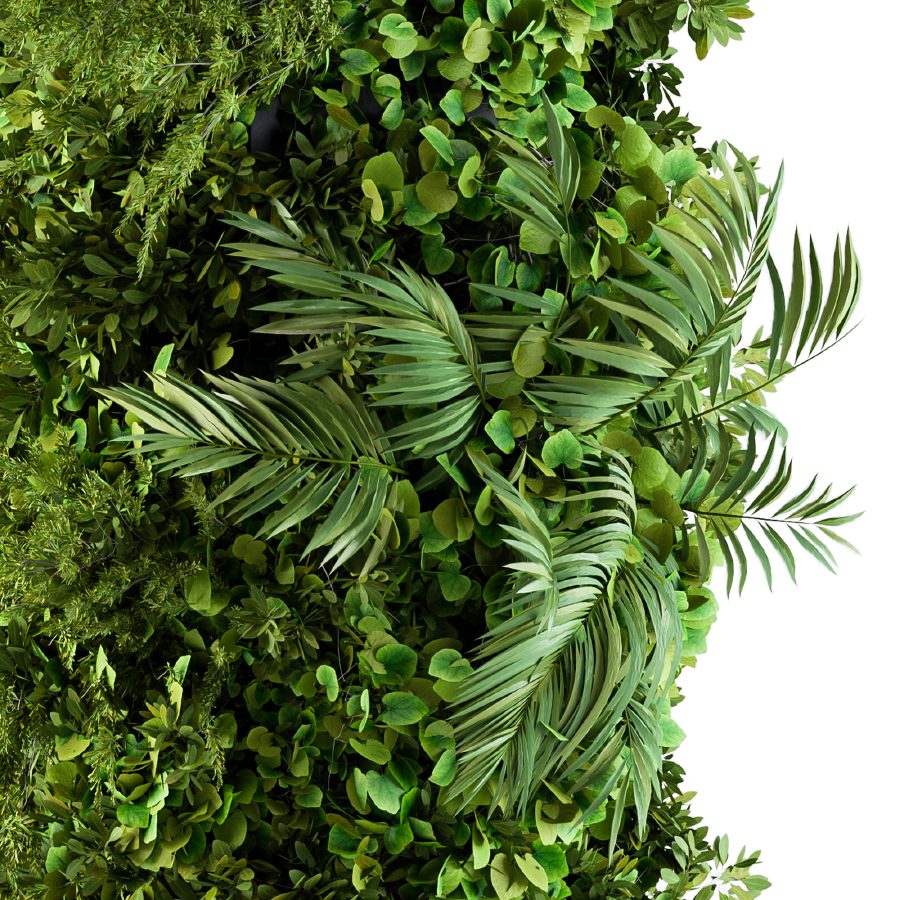 Max Column With Plants Vertical Garden - Column Plants - 3D Model for VRay, Corona