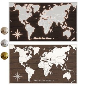 World Map 3 Material