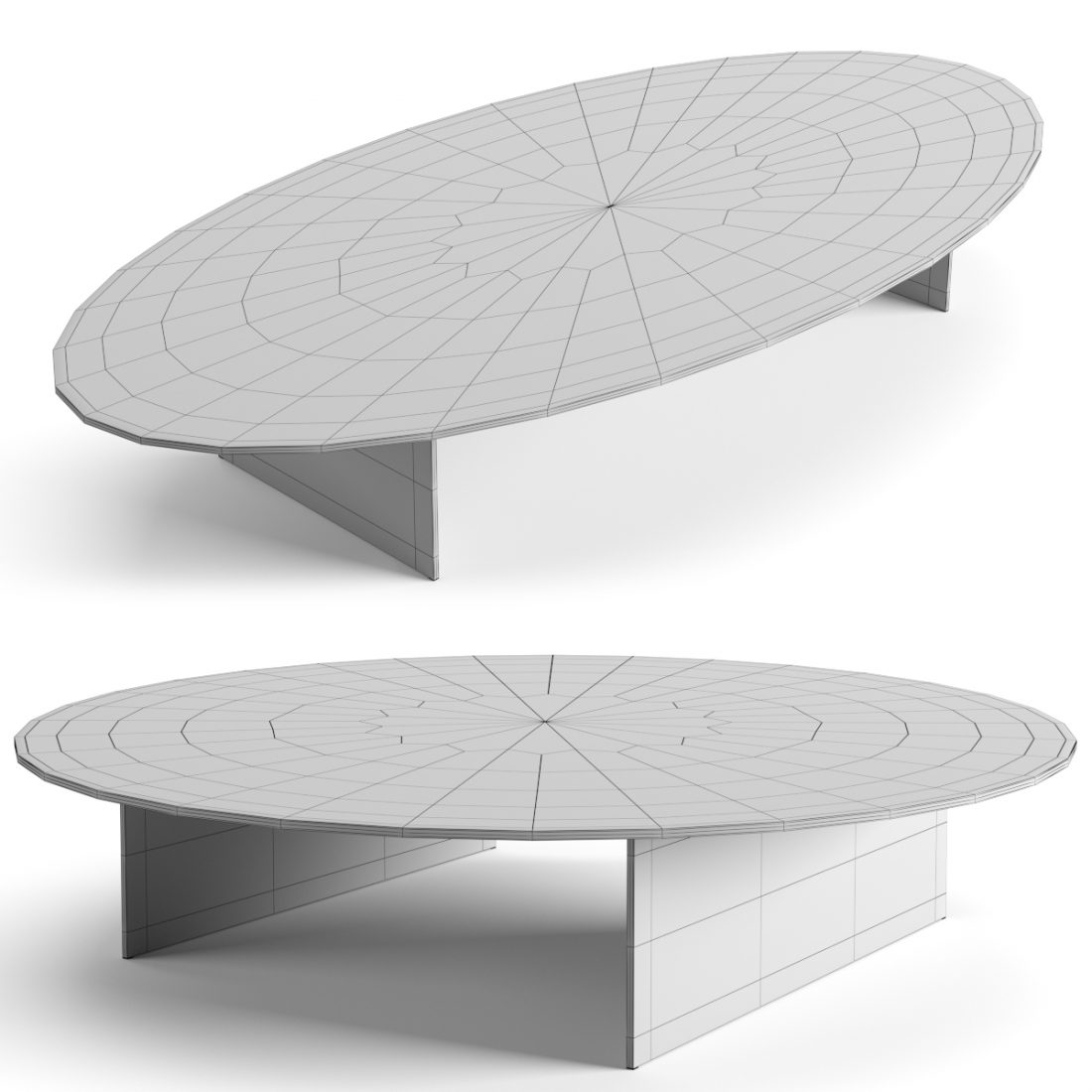 Coffee Table Set 3D Model for VRay, Corona | CGMood