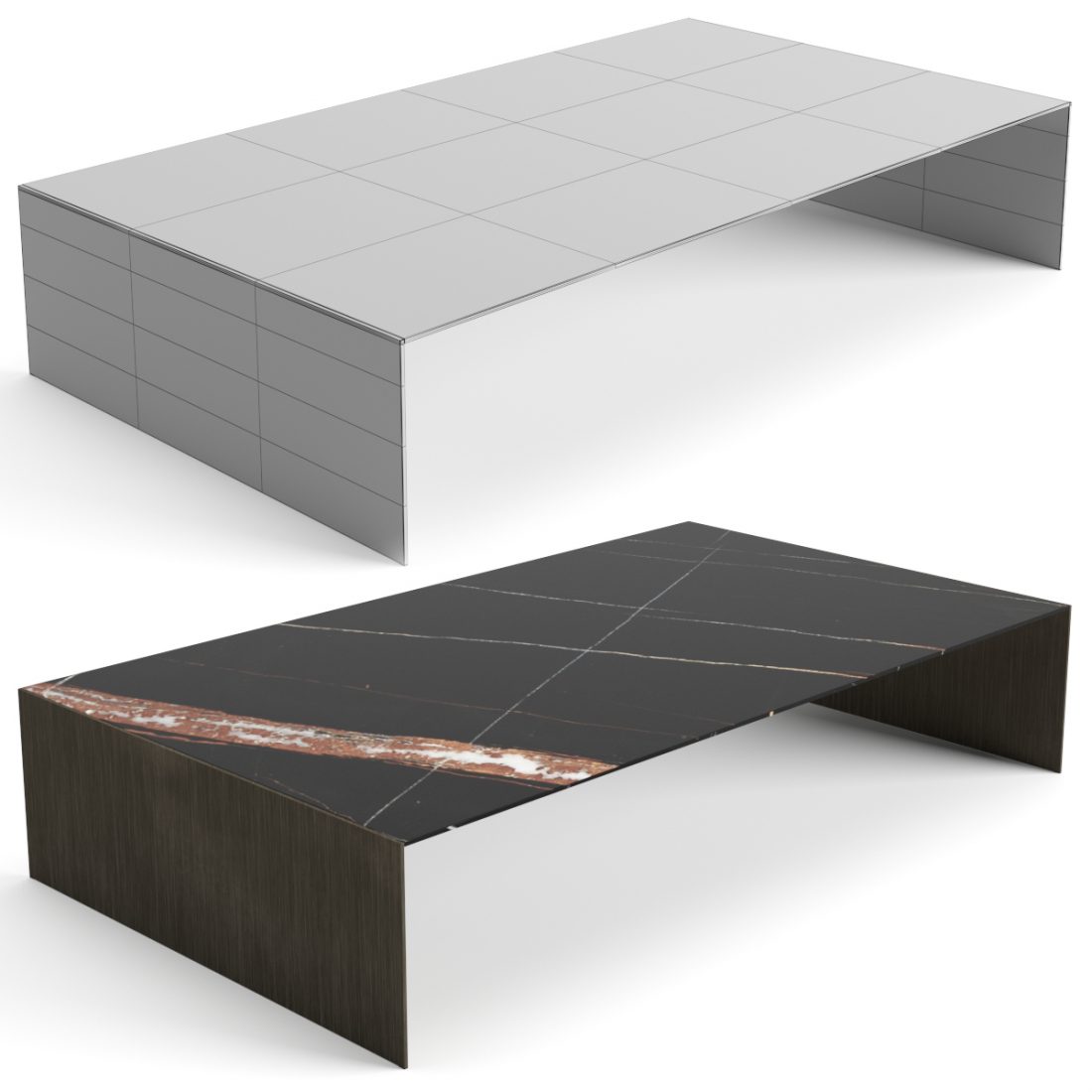 Coffee Table Set 3D Model for VRay, Corona | CGMood
