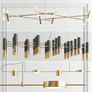 Counterpoint Diamant Ike Chandelier - 3 Type