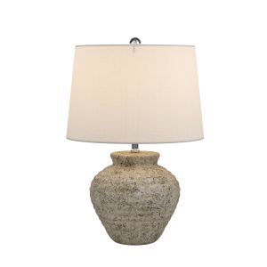 Adstock 22.5" Light Gray Table Lamp