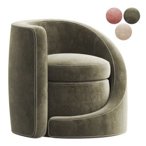 Pair Of Spiral Lounge Chairs