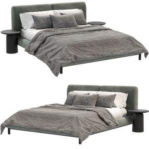 Upholstered Double Bed Margot