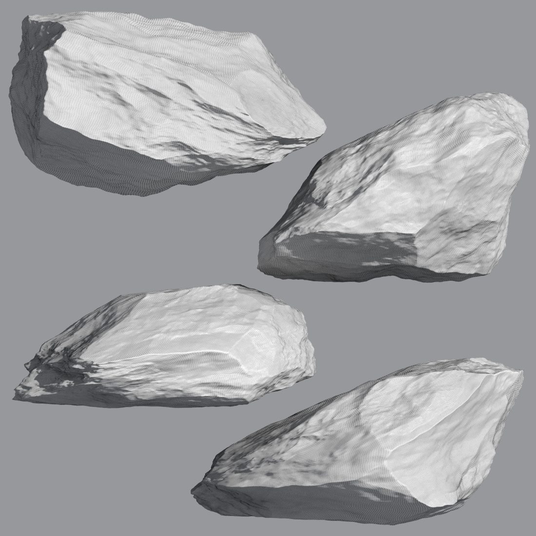 Stone Set 3 C 3D Model for Corona | CGMood