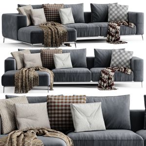 Flexform Ettore Chaise Longue Sofa 2