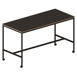 Base High Table With Castors