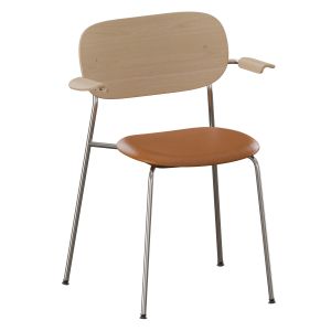 Co Dining Chair Upholstered Seat With Armrest